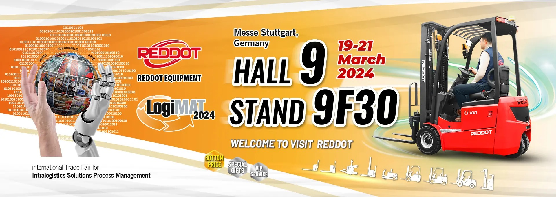 Reddot LogiMAT 2024 Exhibition in Germany
